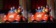 The Big Red Car in "The Wiggles Go Bananas! Live in Concert"