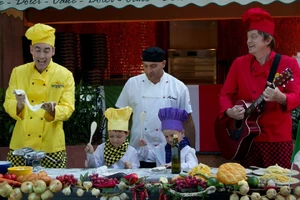 Greg, Murray, Alfonso, Antonio and Nicholas