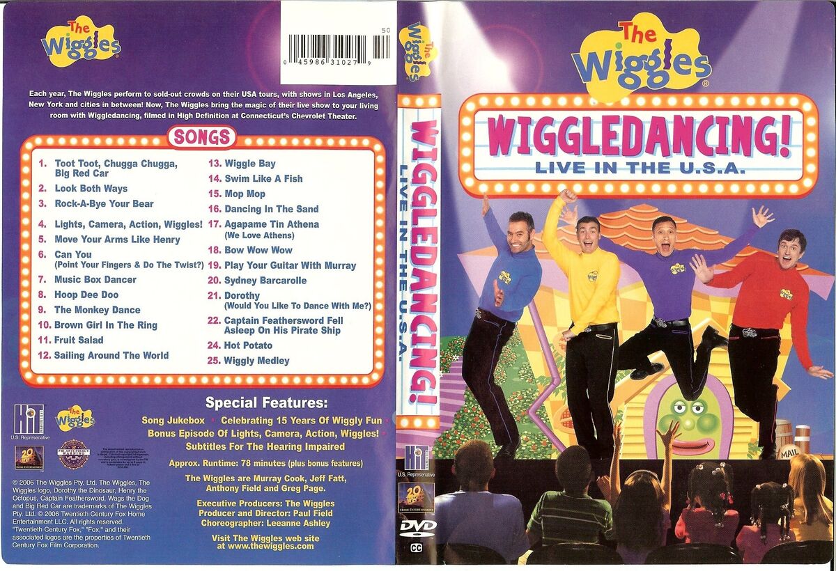 Wiggledancing! Live In The U.S.A./Home Video | Wigglepedia | Fandom