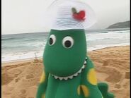 Dorothy dancing at Manly Beach