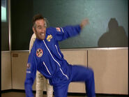 Anthony in spacesuit