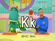 The letter K