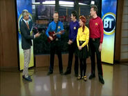 Anthony playing Mini Maton acoustic guitar on "BT Vancouver"