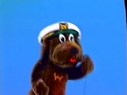 Puppet Wags in a sailor hat