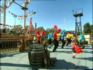 Australia's Wonderland used as Captain Feathersword's Dockyard in "Toot Toot!"