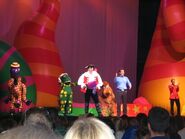 The Wiggly Friends in the 2003-2005 Tour