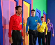 The Wiggles in the wrong shirts