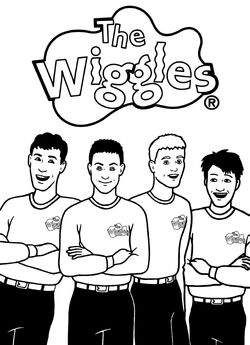 Wiggles Character Coloring Pages