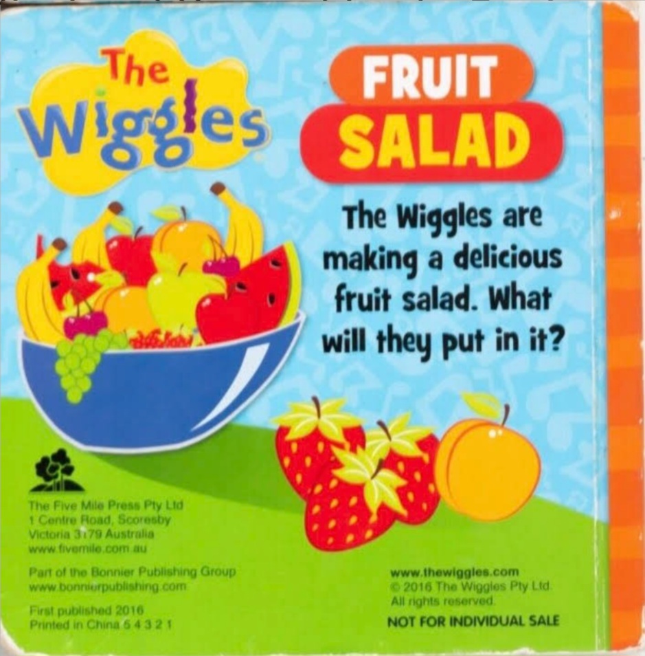 Fruit Salad Book Wigglepedia Fandom