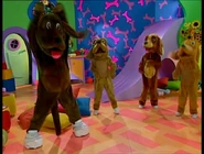 Wags and the Wagettes dancing in their new shoes