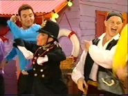 Anthony, Officer Beaples, Benny, and Greg