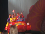 The Big Red Car in "Wiggledancing! Live On Stage"