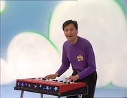 Jeff playing Red Starry Keyboard