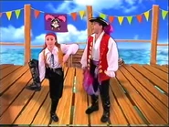Pirate Charlie dancing