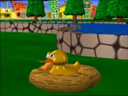 "Quack-quack-quack."