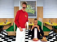 Anthony eating toast in "Let's Eat!"