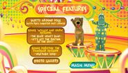 Special Features menu (Background music: Wags The Dog Is Chasing His Tail)