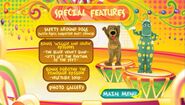 Special Features menu (Background music: Wags The Dog Is Chasing His Tail)