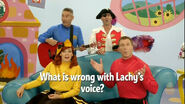 "What is wrong with Lachy's voice?"