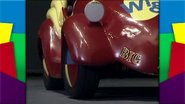 The Big Red Car's wheels