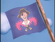 A Captain Feathersword flag