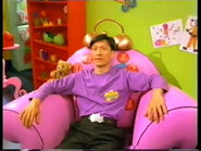 Jeff in his purple armchair