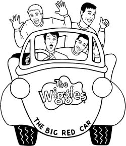 printable wiggles coloring pages