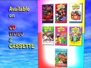 The Wiggles' video trailer - Available on CD, Video and Cassette