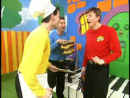 The Awake Wiggles in "Murray's Shirt"