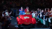 The Big Red Car in "Wiggle Around Australia"