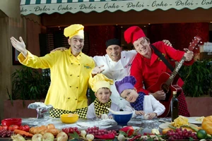 Greg, Murray, Alfonso, Antonio and Nicholas