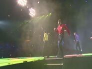 The Professional Wiggles and the audience