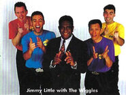 The Wiggles and Jimmy Little in promo picture