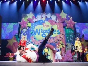 Captain lying on the stage