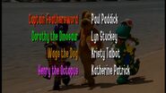 The Wiggly Friends' titles in "Here Comes The Big Red Car" End credits