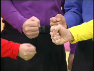 The Taiwanese Wiggles' fists