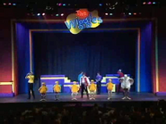 The Wiggles, Captain, Father Duck and the five little ducks