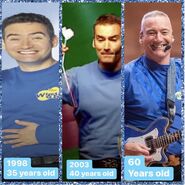 Happy Birthday to Anthony Field the Blue Wiggle!
