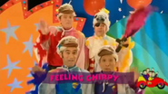 Title card for Feeling Chirpy from Wiggly Friends