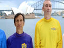 Greg, and Jeff at Sydney Harbour