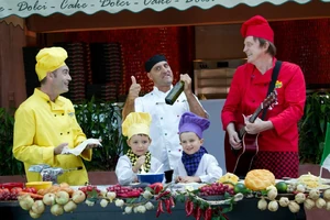 Greg, Murray, Alfonso, Antonio and Nicholas