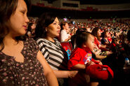 The audience in "Ukulele Baby! Live In Concert"