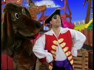 Wags and Captain Feathersword