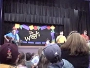 Bright Blue, yellow, red