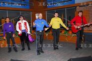 The Wiggles and Captain Feathersword on "CW11 Morning Show"