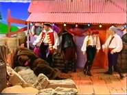 Wags, Captain, and the Friendly Pirate Crew