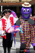 Captain and Henry on MYER Christmas Parade