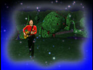 Murray playing Starry acoustic guitar in "It's a Wiggly Wiggly World!"