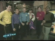 The Wiggles and Captain Feathersword on "Extra"