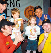 The Wiggles at Brumby’s Bakery